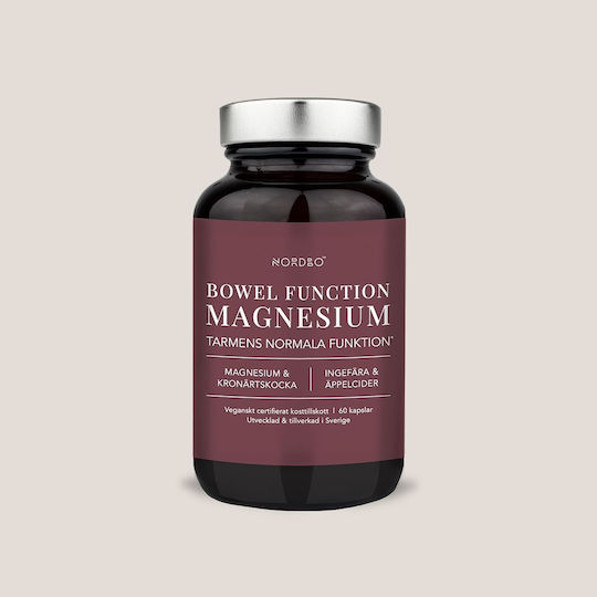 Nordbo Bowel Function Magnesium 60 ταμπλέτες