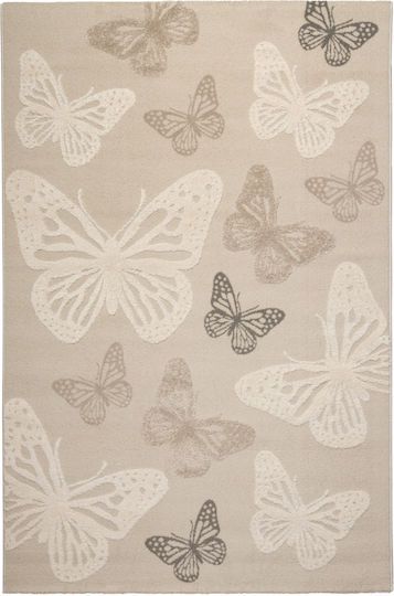 Viokarpet Детско килимче Екрю 160x230см
