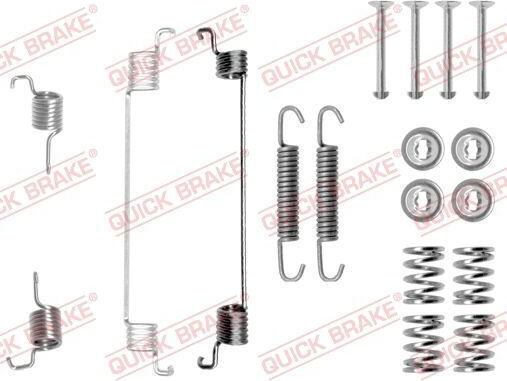 Accessory Set Brake Shoe Quick Brake 105-0672