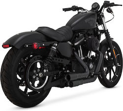 Vance & Hines Harley-Davidson Sportster XL 04-20 Black 2-2 Mini-Grenades Exhaust Motorcycle Exhaust Systems