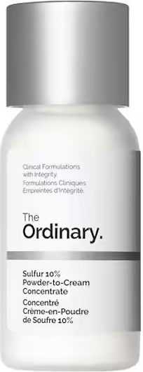 The Ordinary Sulfur 10% Powder to Cream Creme Gesicht 5gr
