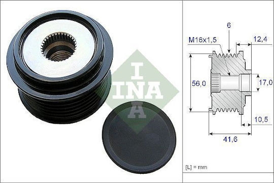 Freewheel System Generator Ina 535 0210 10