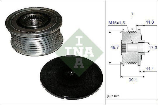 Freewheel System Generator Ina 535 0084 10