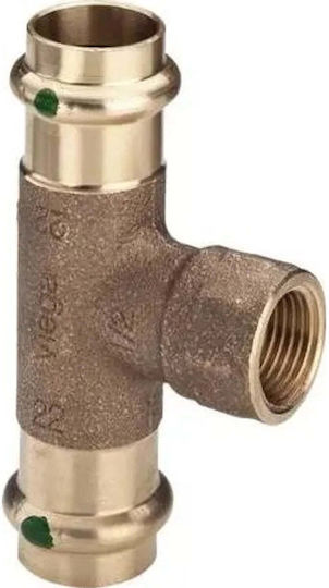Dreiteiliger Cu G W 22 X 1/2 X 22 Verschiedene Sanitärartikel Verbindung