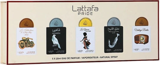 Lattafa Pride Σετ με Eau de Parfum 5τμχ