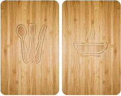Wenko Glass Protective Plates Lunch Stove — 2 P...