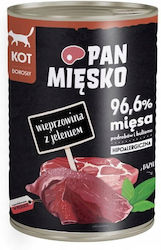 Pan Miesko Hrană Umedă 400gr Pan Miesko Hrană Umedă 400gr
