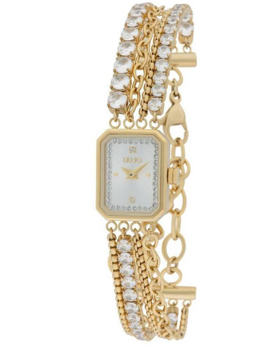 Liu Jo Women's Watch with Pink Gold Metal Bracelet