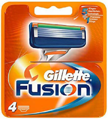 Gillette Резервни глави с 5 остриета и лубрикантна лента 4бр