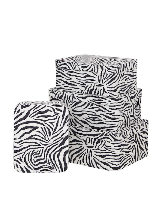 5Five Set Dekorative Boxen Papier 4Stück