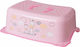 Toilet Booster Seat Non-slip Zebra Light Pink Maltex Baby