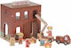 Little Dutch Fire Station Vehicle Wooden for 24+ Months