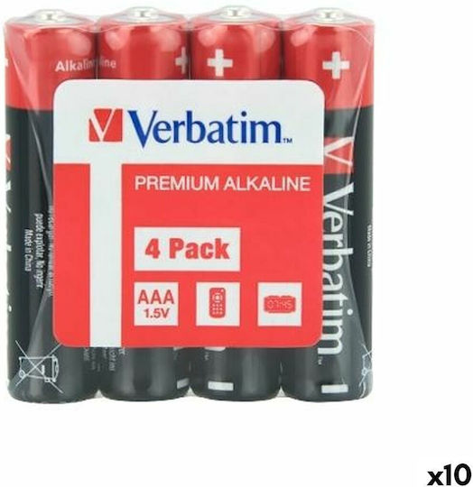 Verbatim Αλκαλικές Μπαταρίες AA 1.5V 4τμχ