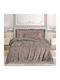 Greenwich Polo Club 3973 Κουβέρτα Βελουτέ Υπέρδιπλη 240x250εκ. Dusty Lilac