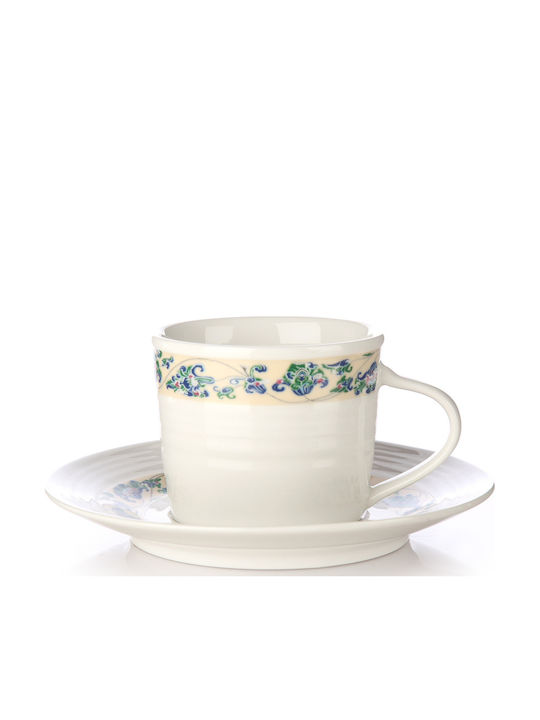 Madras Tasse Kaffee aus Porzellan 200ml