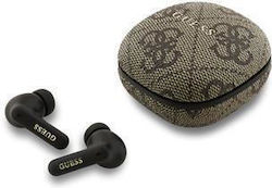 Guess 4G Script Logo In-ear Brown Guess 4G Script Logo In-ear Brown
