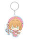 Card Captor Sakura Clear Card Acrylic Keychain Sakura Kinomoto 8 Cm