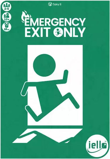 Επιτραπέζιο Παιχνίδι Emergency Exit Only για 2-5 Παίκτες 10+ Ετών (EN) Iello