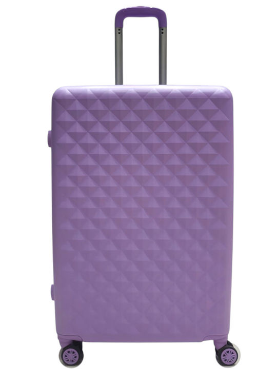 Large Lilac Suitcase Large Lilac Suitcase
