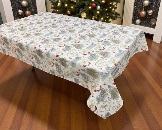 Linea Home Комплект Коледни Покривки За Маса 150x150см 5 Бройки