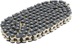 O-Ring Kette 428h 132 Racing Tobaki Schwarze Goldene