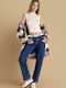 Damenjeans in Gerader Linie Blue