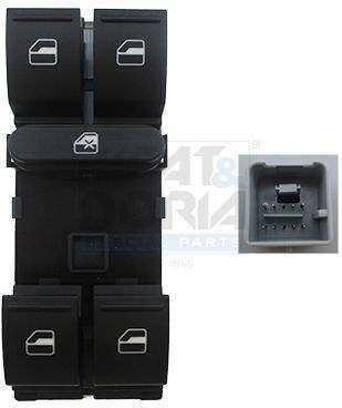 Switch Window Regulator Meat & Doria 26134
