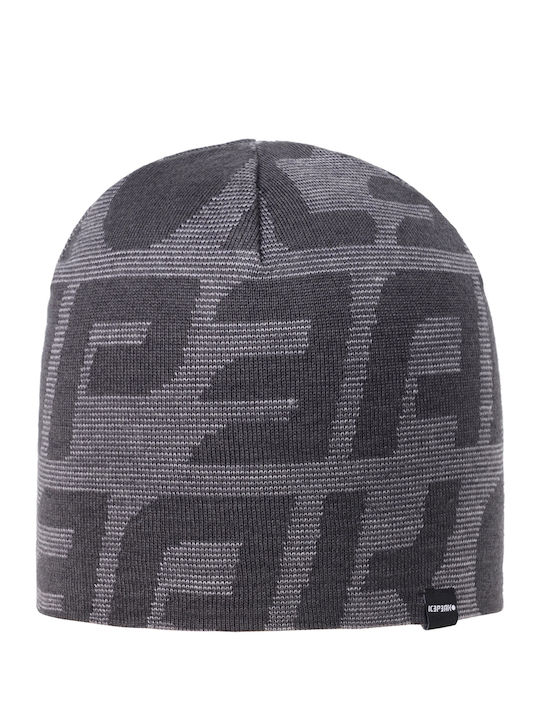 Beanie Unisex Beanie Gestrickt in Gray Farbe