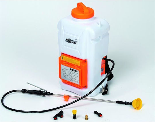 Backpack Sprayer 12V Battery with Capacity 16lt 4bar