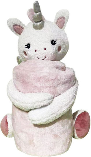 Luna Nursery Swaddling Blanket with Animal 70x100cm