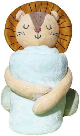 Luna Nursery Swaddling Blanket with Animal 70x100cm