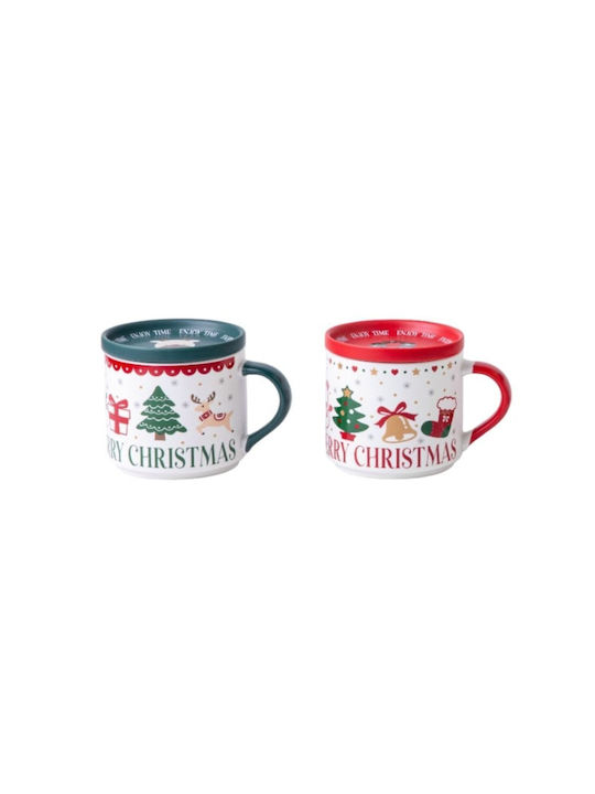 Marva Christmas Mug Porcelain Brown