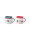 Marva Christmas Mug Porcelain Brown
