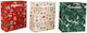 Atmosphera Christmas Multicolour Gift Bag for Presents 19x8.9x23cm