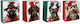 Atmosphera Christmas Dog Τσάντα για Δώρο Πολύχρωμη 19x23x8.9εκ.