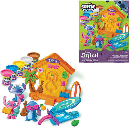 Cra-z-art Disney Stitch Softee Dough Figure Maker Crdough50d Toys