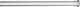 Wenko Telescopic Straight Shower Curtain Rod Silver Ø20mm 185cm