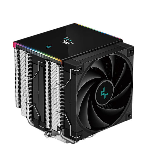 Deepcool AK620 Digital SE Ψύκτρα Επεξεργαστή Διπλού Ανεμιστήρα για Socket AM4/AM5/1200/115x με RGB Φωτισμό