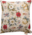 Viopros Christmas Decorative Pillow Square 45x45cm