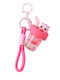 I-total Schlüsselanhänger Bubble Tea Schweinchen Rosa Xl3086