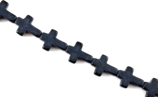 Haulitis Kreuz Mittleres Schwarze 1,5 * 1,2 cm