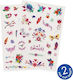 Tattoos Flowers Leg Tta0004