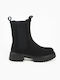 Suede Women's Ankle Boots Black