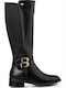 Damen-Reitstiefel Schwarz
