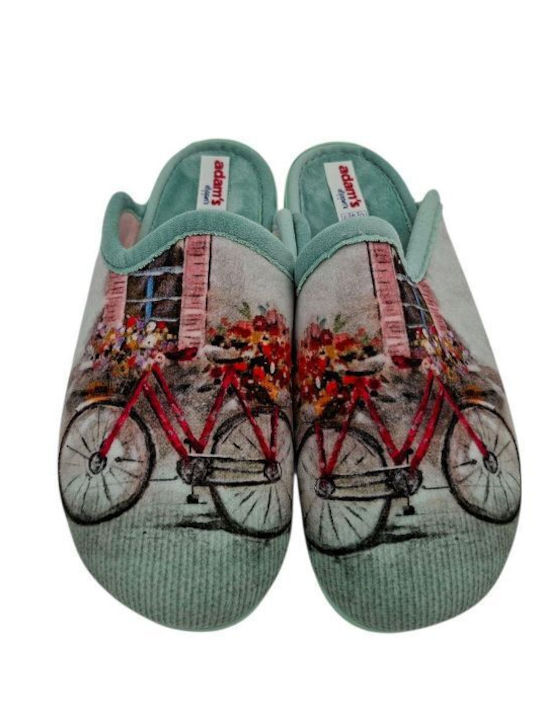Adam's Shoes Χειμερινές Γυναικείες Παντόφλες Τι...