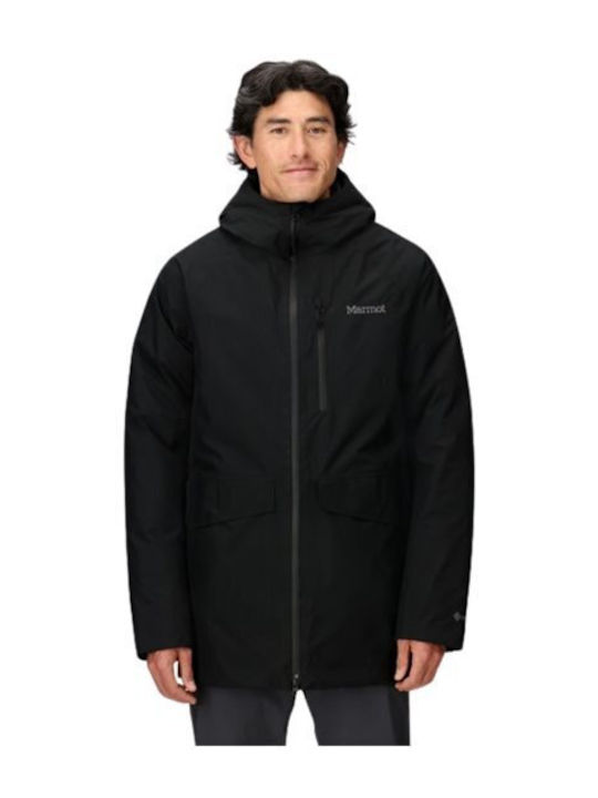 Winter Jacket Hardshell Waterproof and Windproof Black