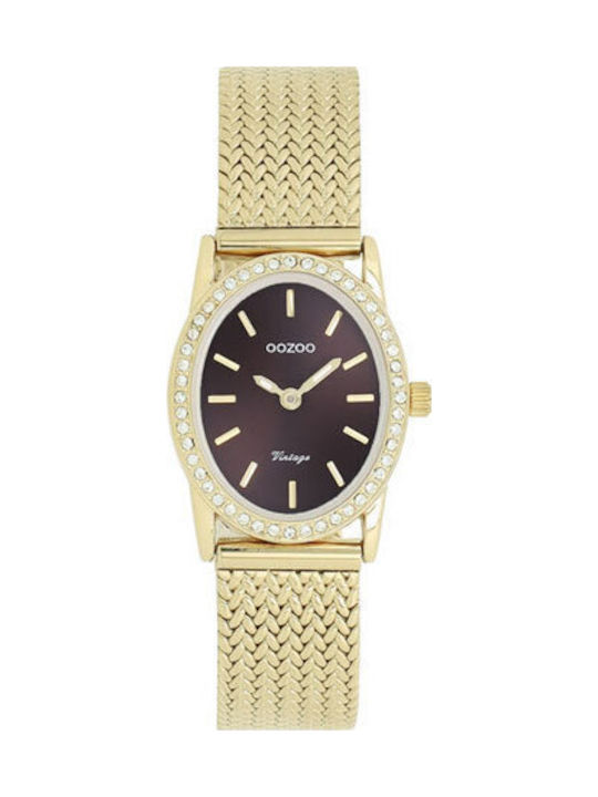 Oozoo Women's Watch 28mm Battery with Gold Meta...