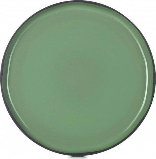Revol Revol Serving Plate Shallow Green with Diameter 28cm