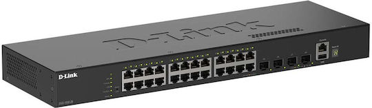 D-Link DGS-1530-28/E Managed L2 Switch με 24 Θύρες Gigabit (1Gbps) Ethernet και 4 SFP Θύρες
