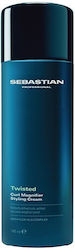 Sebastian Professional Cremă de Păr Twisted pentru Bucle cu Fixare Ușoară Anti-Frizz 145ml Sebastian Professional Cremă de Păr Twisted pentru Bucle cu Fixare Ușoară Anti-Frizz 145ml